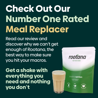Rootana Best Meal replacement advert banner